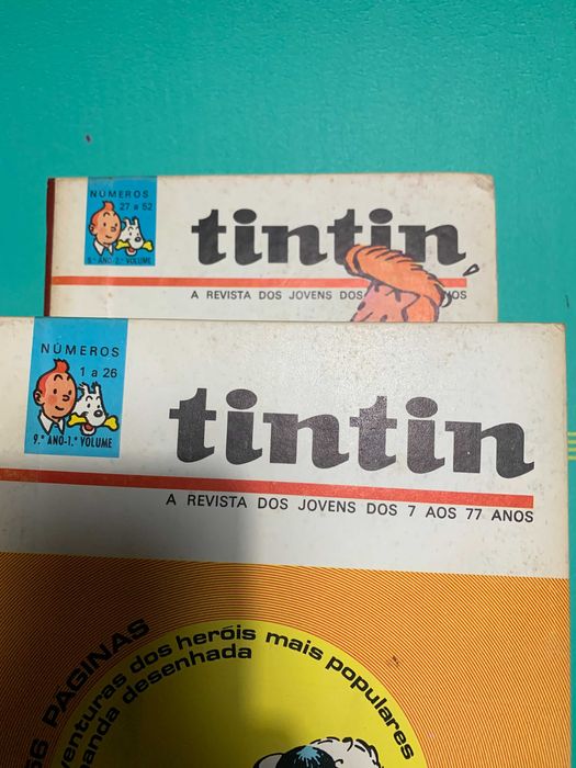 Tintin - vários volumes revistas encadernadas