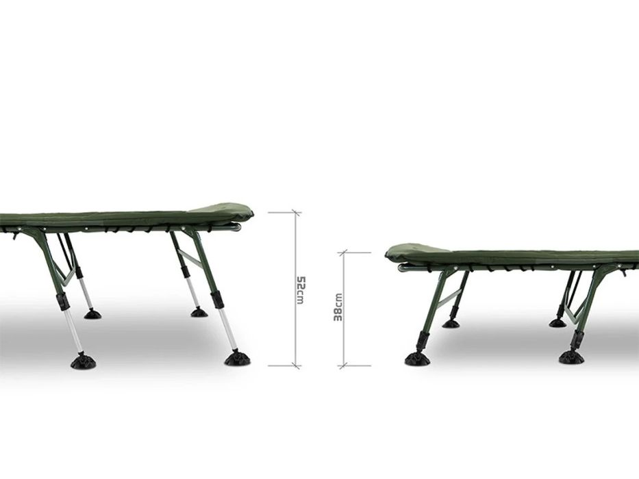 Раскладушка карповая Delphin ErgoCARP Bedchair
