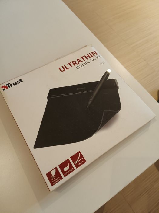 Mesa digitalizadora trust - Design Graphic Tablet  Preto