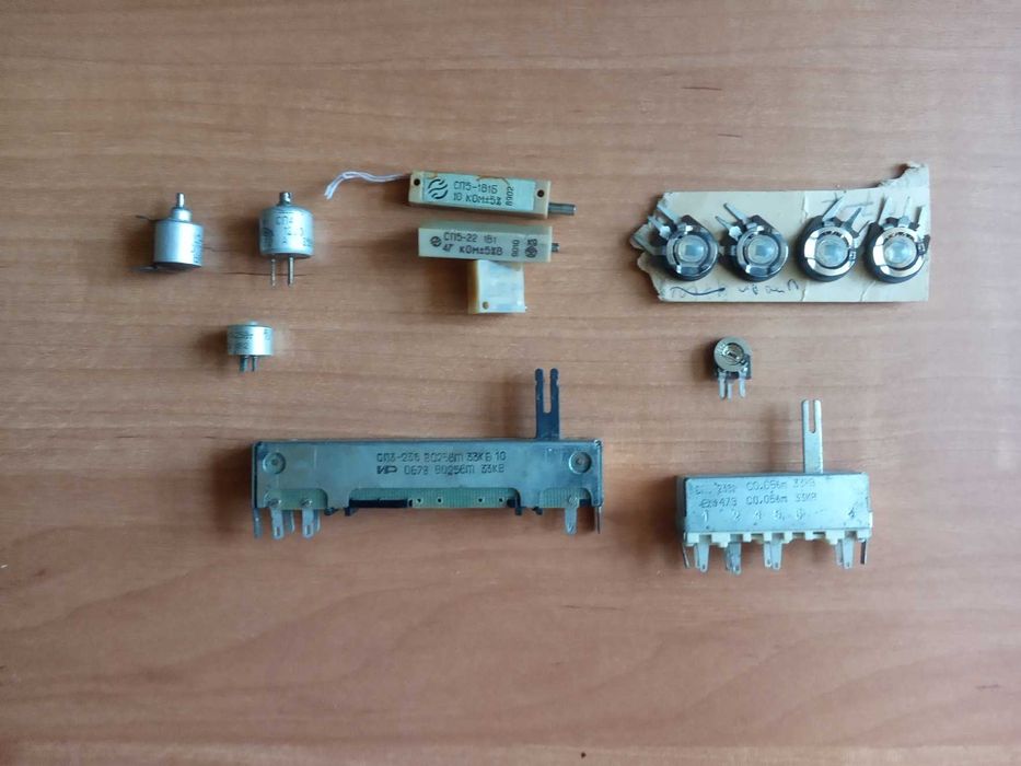 Переменные и подстроечные резисторы СП3-16а СП4-1  др