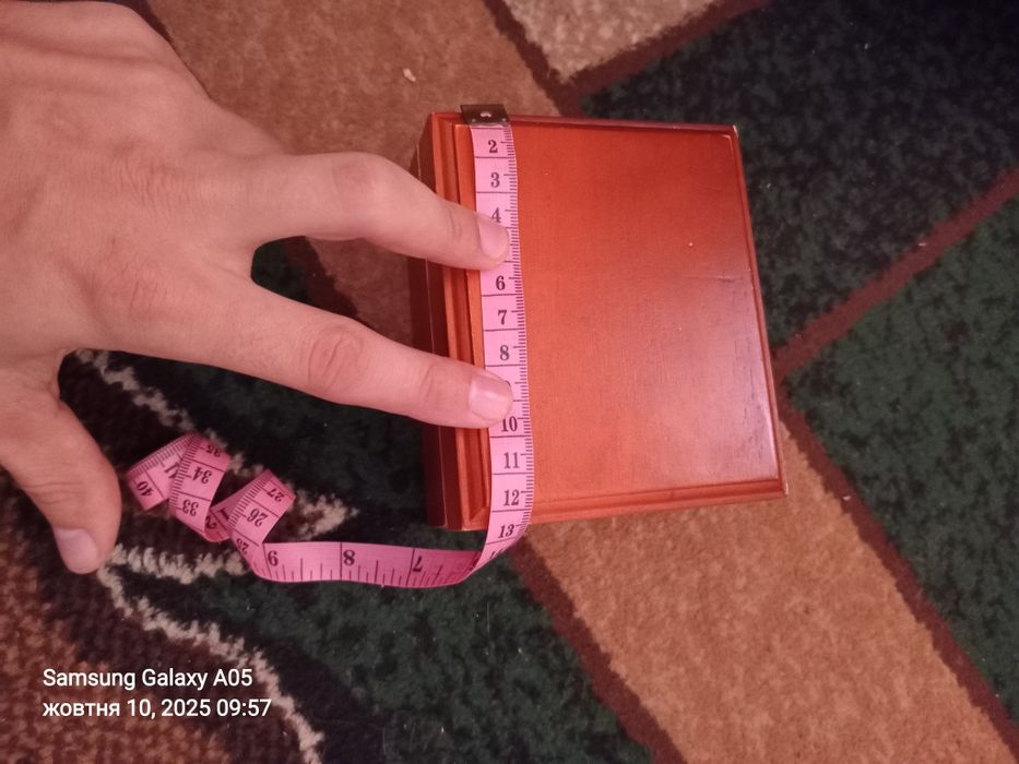 Коробочка дерево для прикрас