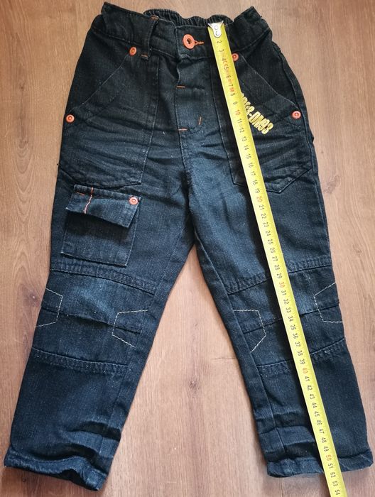 Spodnie jeans 98