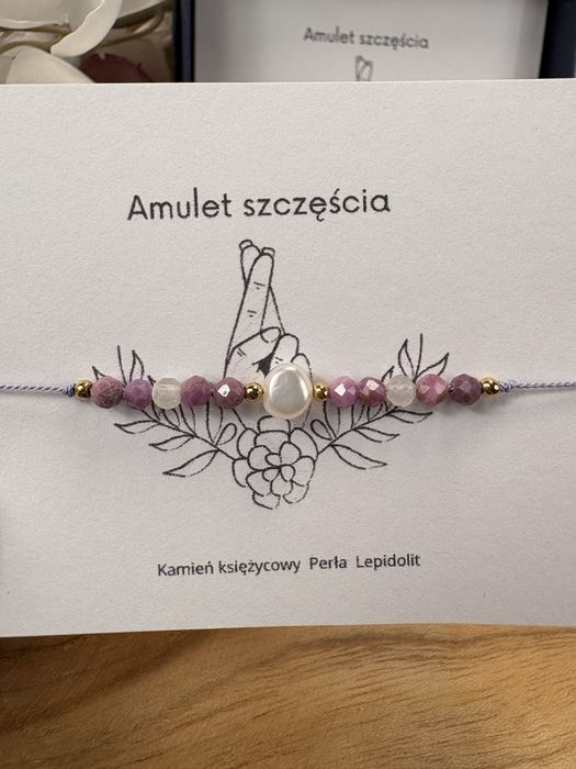 Bransoletka intencyjna „Amulet Szczęścia”