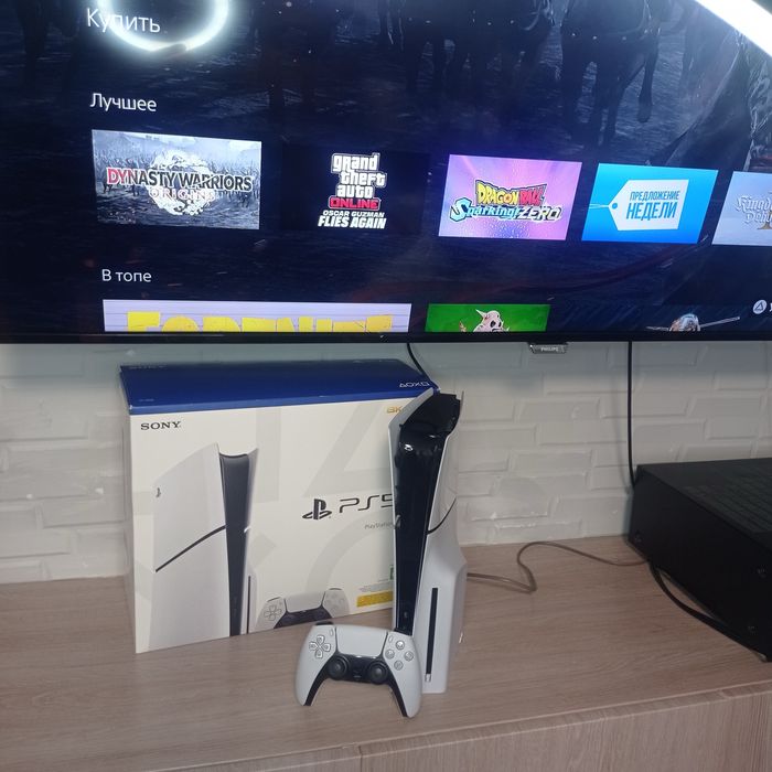 PS5 Slim з приводом. Майже нова