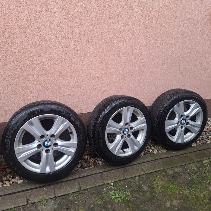 opony zimowe z felgami bmw