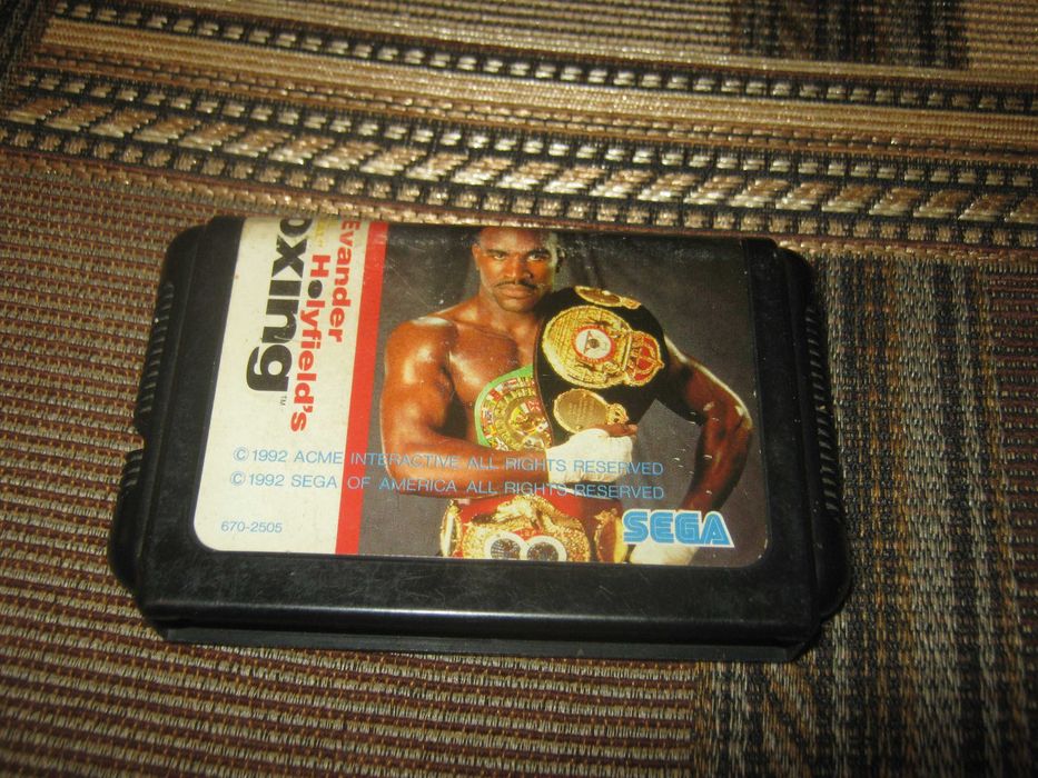 Катридж Boxing для Sega,1992 год. Made in Japan. Рабочий.