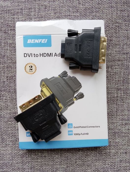 Adapter HDMI DVI 2 pack