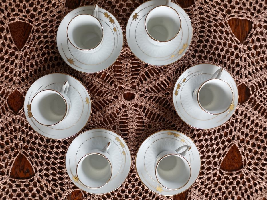 Komplet chińskich filiżanek do espresso