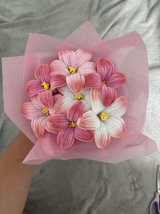 Kwiaty handmade