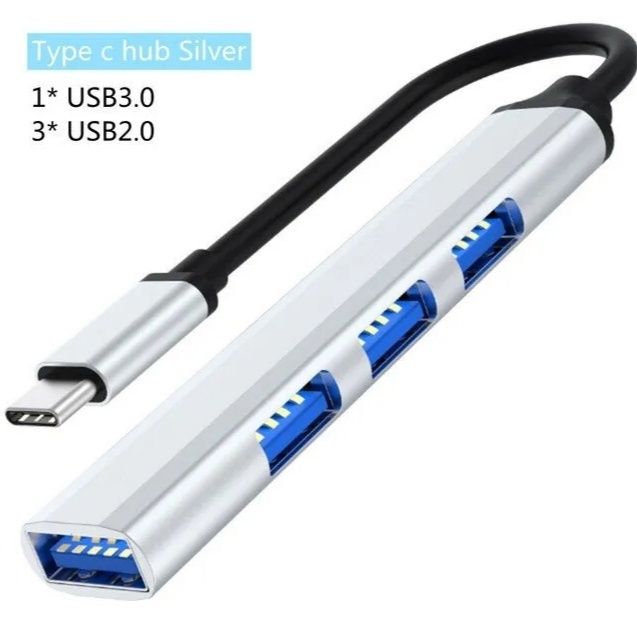 Hub USB C / USB 3  com 4 portas USB