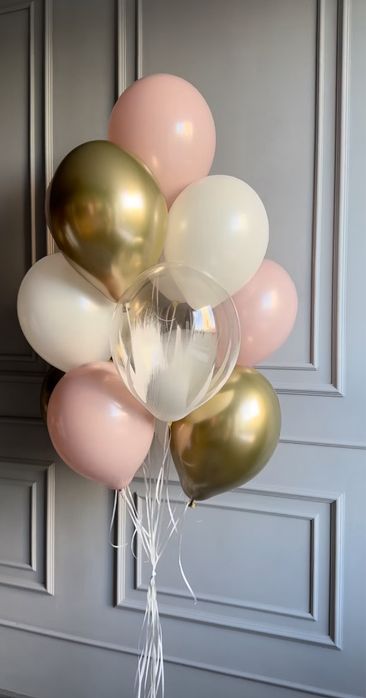 Гелевые шары воздушные шары сердца на день рождения доставка шаров