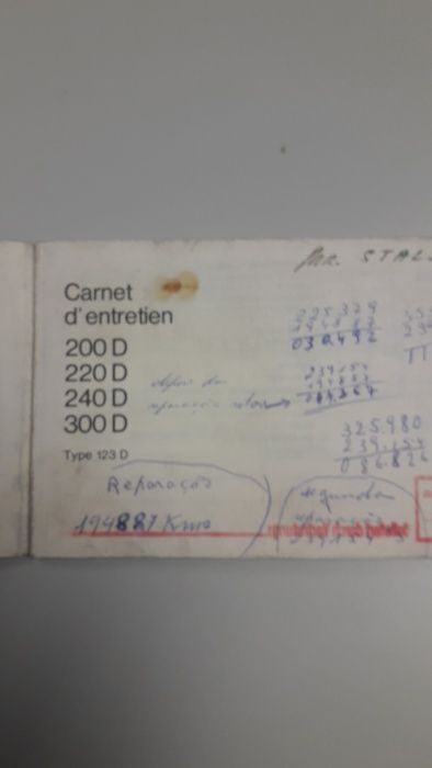 Livro revisao Mercedes W123
