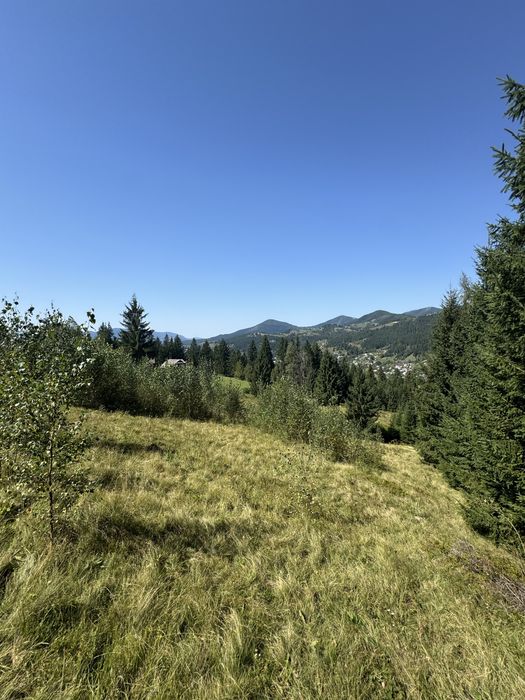 Земельна ділянка в горах Карпатах, Верховина, під забудову