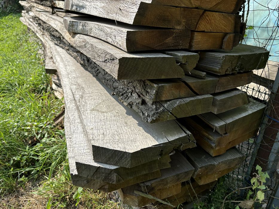 Dąb sezonowany 5 lat - do stolarstwa i mebli