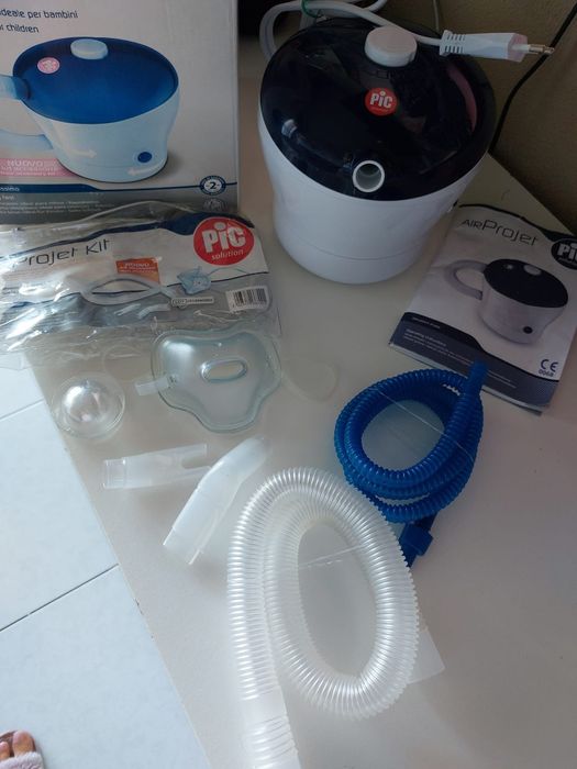 Nebulizador da marca Pic, rápido e silêncio