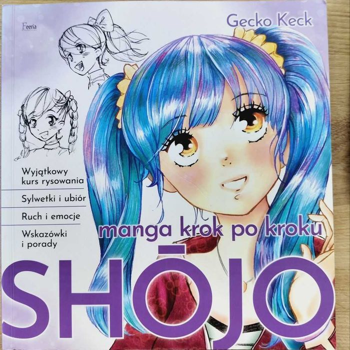 Manga krok po kroku SHÓJO - kurs rysowania