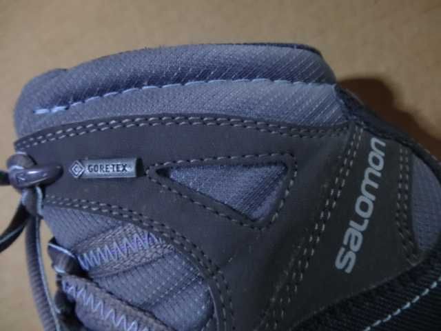 Buty SALOMON MEZARI Mid GTX roz 38 2/3 GORE-TEX Trekkingowe Turysta