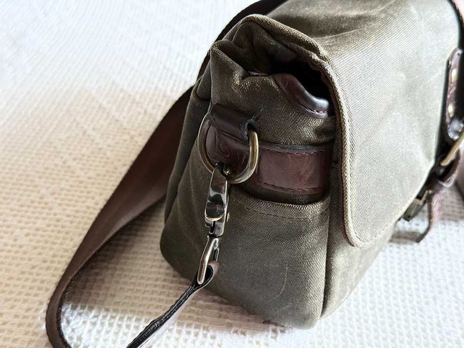 Ona Bowery Olive Waxed Canvas