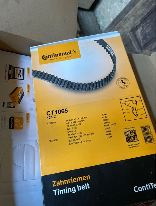 Continental contitech  Комплект зубчастих ременів+ролик  CT 1065 K1