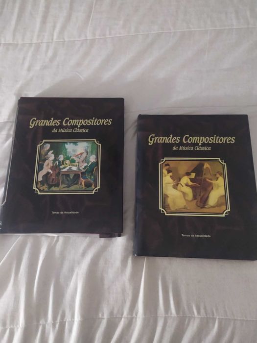 Coleção de CD´s  e livros  dos grandes compositores  clássicos