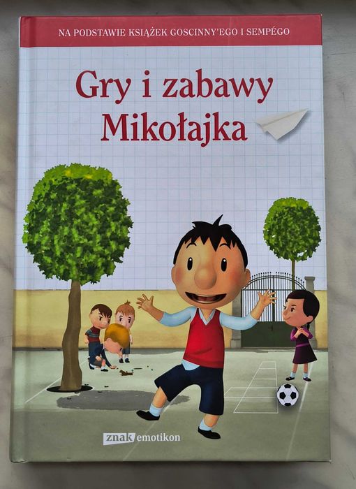 książka "Gry i zabawy Mikołajka"