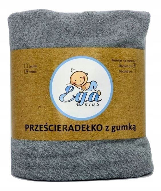 Prześcieradło Do Łóżeczka Ega Kids 120X60 Frotte