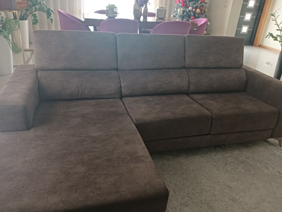 Sofá novo chaise long