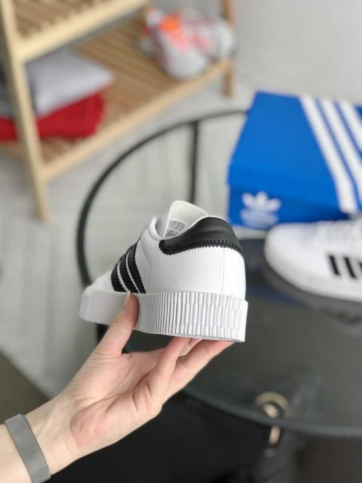 Кросівки Adidas Samba Rose Classic White/Black premium