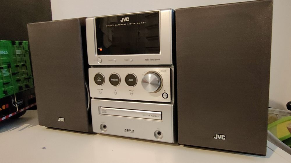JVC UX-G33 wieża stan dobry, wieża + pilot