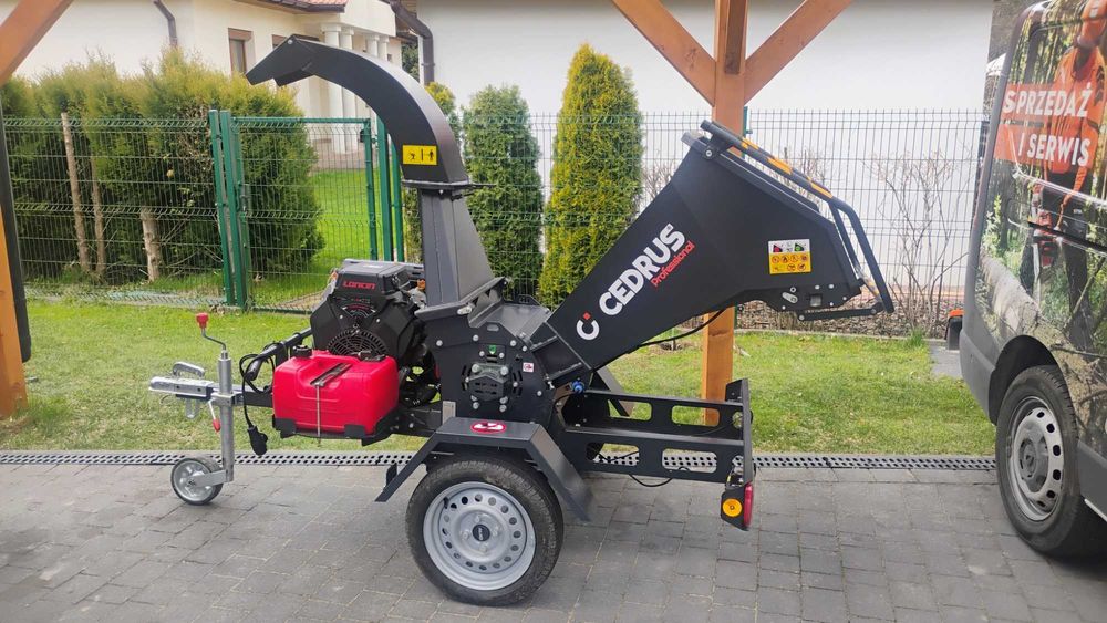 Rozdrabniacz, rębak Cedrus R13 przyczepka lekka A/A - gałęzie do 13cm