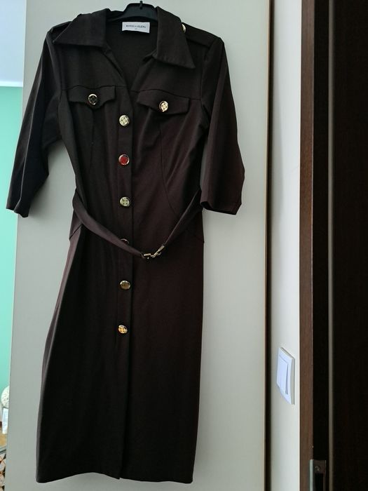 Sukienka czekoladowa Botega