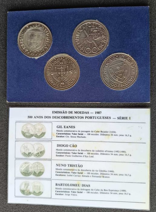 Carteira 1ª Serie Descobrimentos 100$ (escudos)