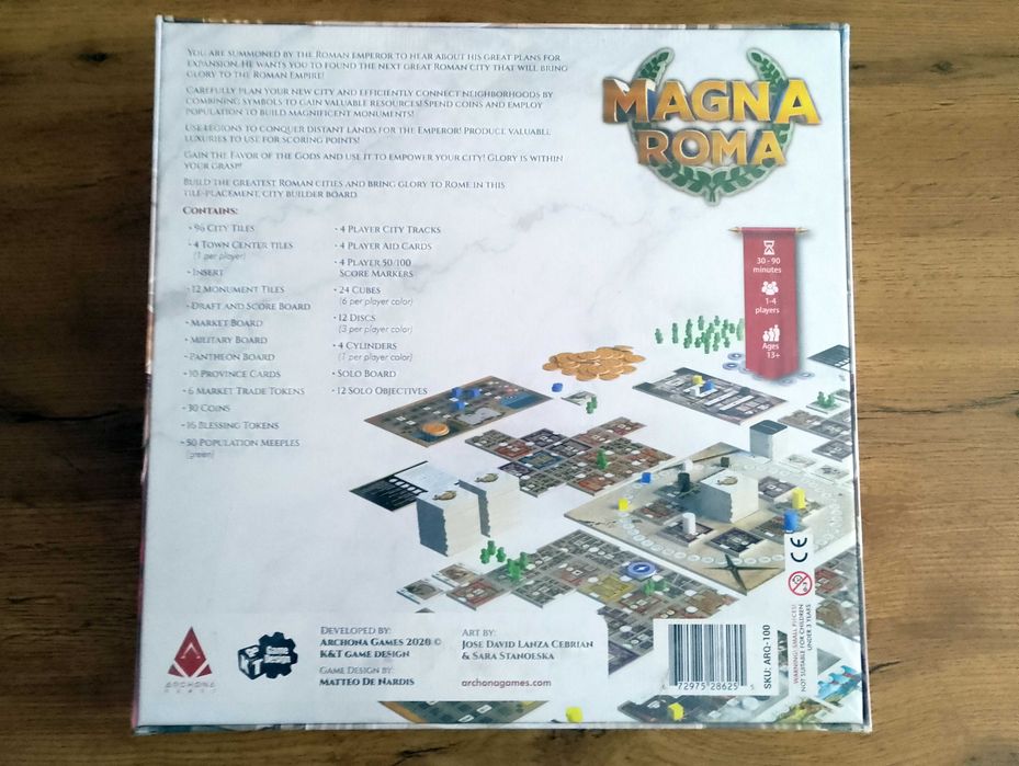 Magna Roma gra planszowa NOWA w folii