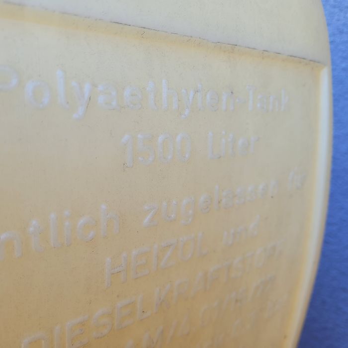 Zbiornik na olej opałowy Roth 1500L.