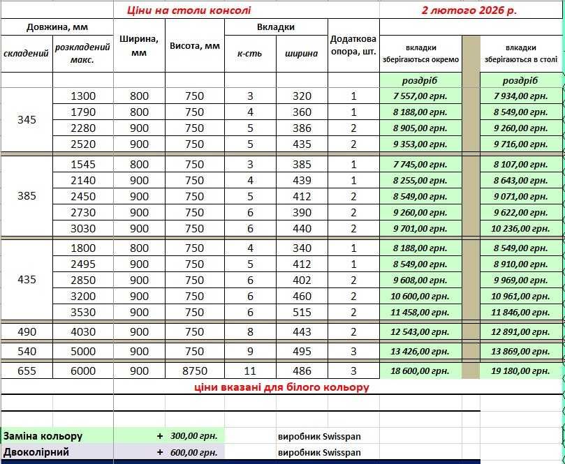 Стіл та стілець розкладний трансформер (комплект)