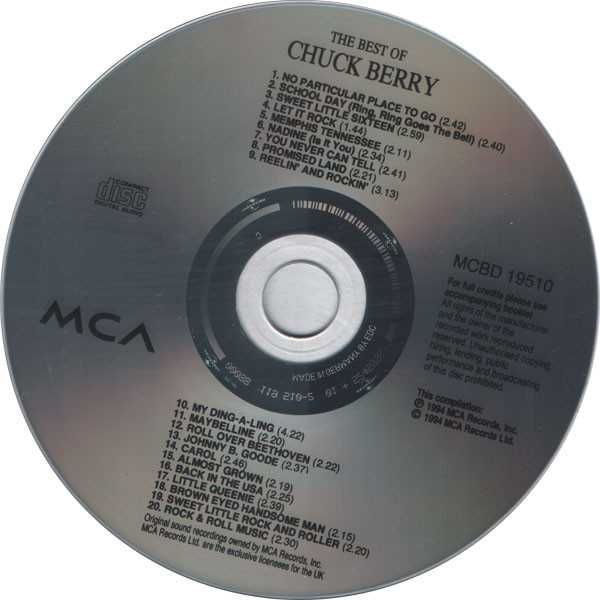 Chuck Berry The Best Of Chuck Berry - CD