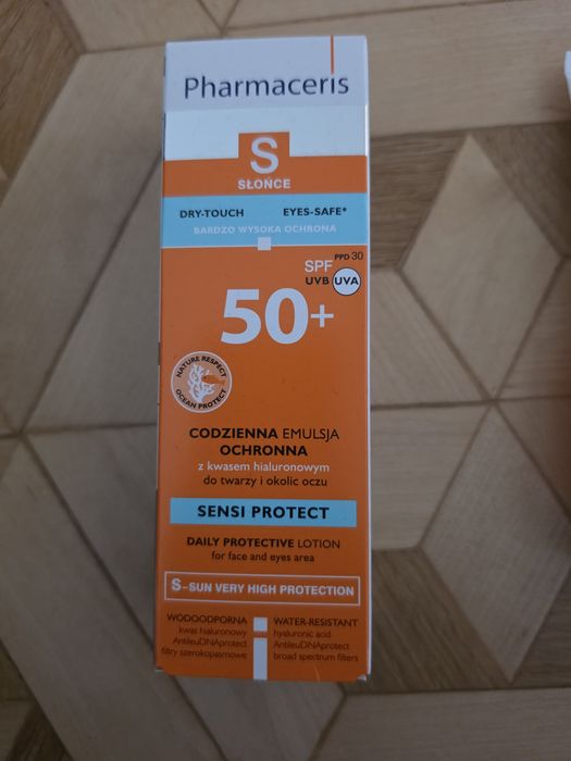 Pharmaceris sensi protect codzienna emulsja ochronna 50+ 50ml