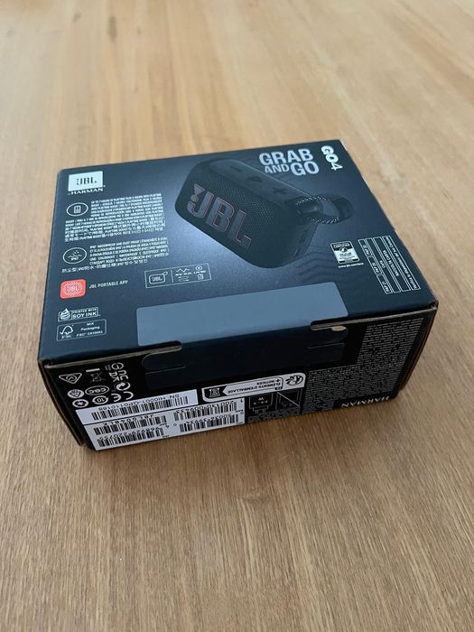 Coluna bluetooth JBL GO 4 preto
