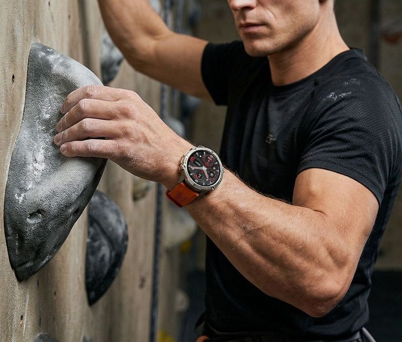 smartwatch gravity grafitowy pasek + bransoleta gt42-4