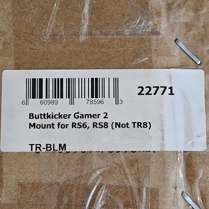 Suportes de Buttkicker Track Racer (Simracing)