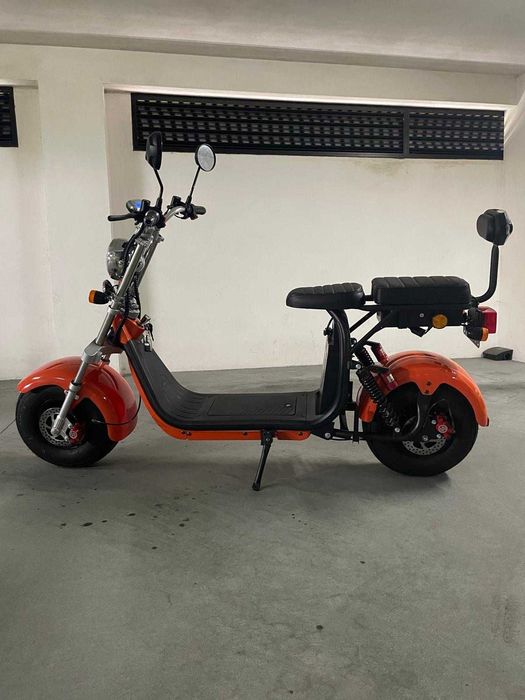 Mota Citycoco Elétrica com Duas Baterias – Autonomia até 120 km