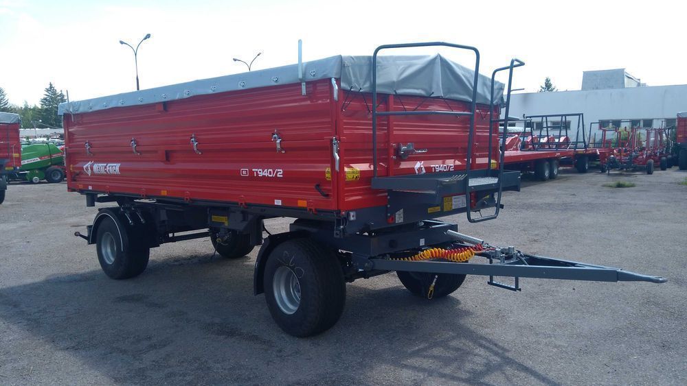Przyczepa paletowa dwuosiowa long Metal- Fach T940/2, 6 ton OD RĘKI