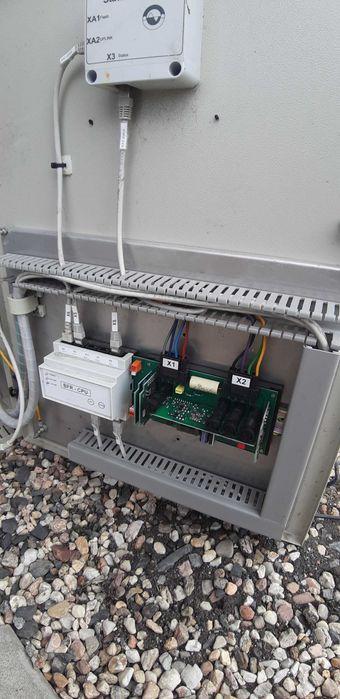 Skrzynka elektryczna z zabezpieczniem
