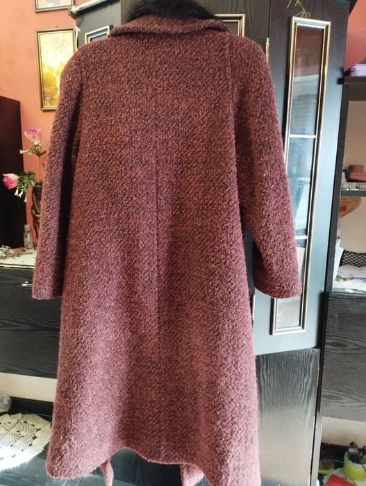 Płaszcz damski ciepły długi