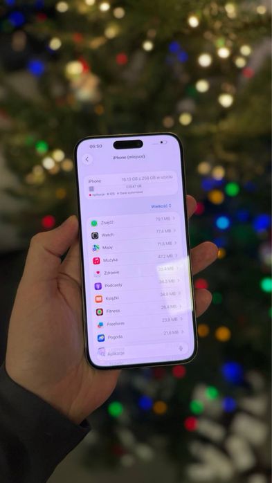 WYPRZEDAŻ iPhone 15 Pro Max 256GB BATERIA 100% GWAR 12 miesiecy RATY0%