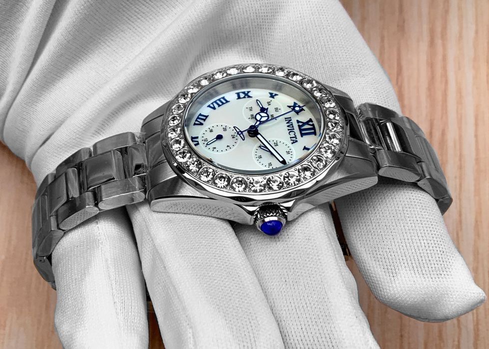 Жіночий годинник Invicta Angel 28463 Mother of Pearl 38 mm. WR 100 MT.