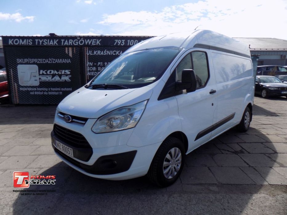 Ford Transit Custom  !!!Targówek!!! 2.2 Diesel, 2013 r produkcji !SUPER STAN! KOMIS TYSIAK