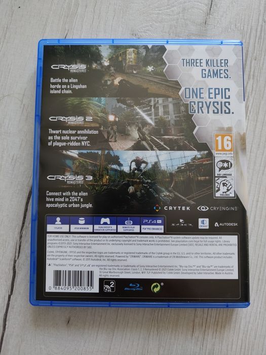 Gra Crysis Trilogy PS4 PS5