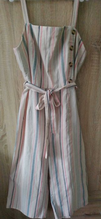 Kombinezon w paski na ramiączkach- Primark