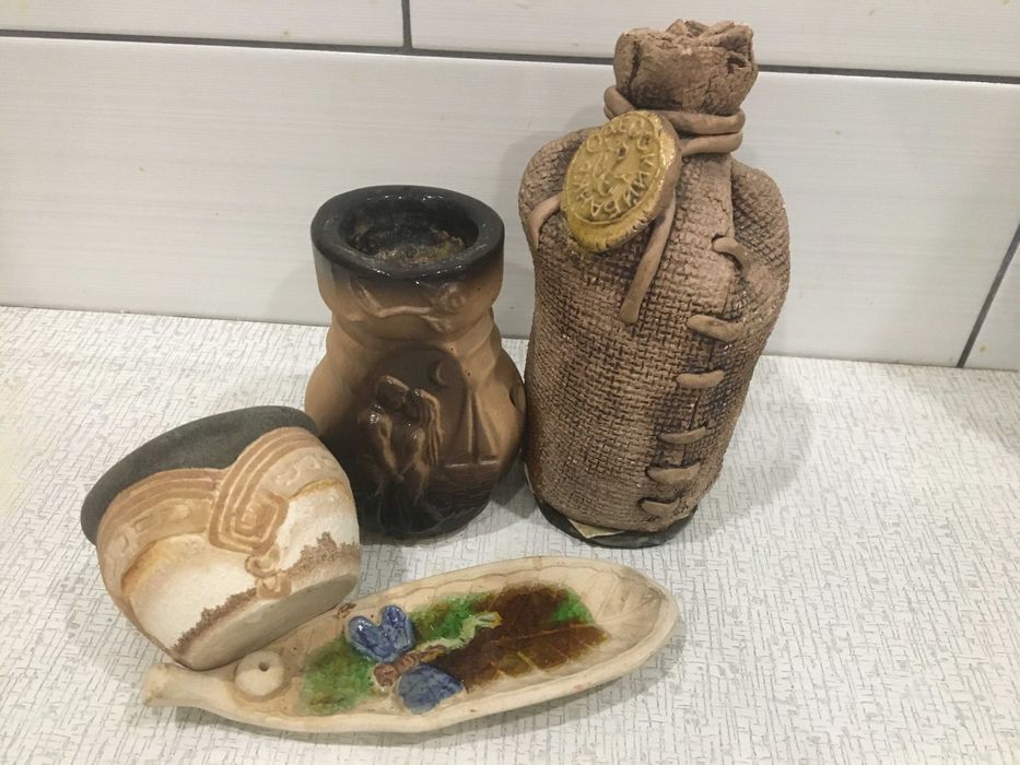 Подставка под аромапалочки аромолампа копилка-мешок подсвечник